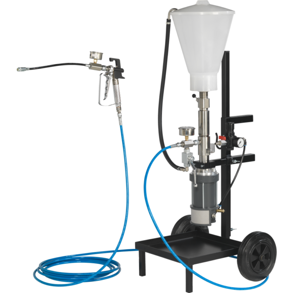 Pneumatische Kolbenpumpe BMP 433-2 (Kopfstand)