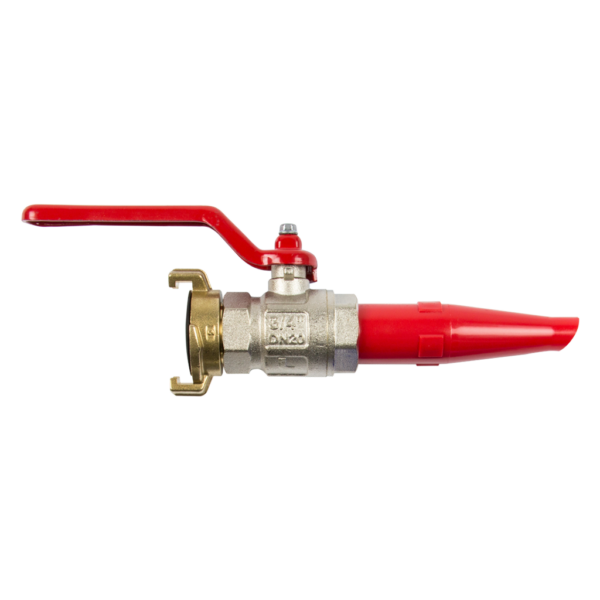 Fugendüsen mit Kugelhahn