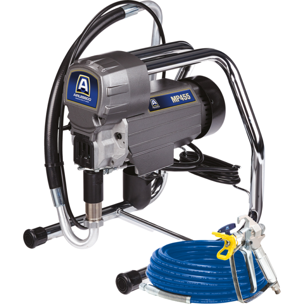 Pneumatische Kolbenpumpe MP 455 Gestell Saugschlauch