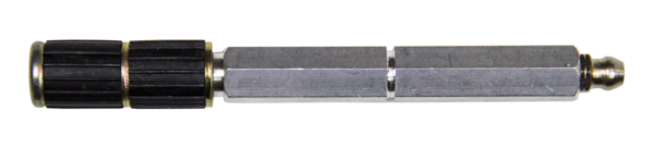 Injektionspacker Aluminium Hochdruck mit Doppelgummi 10 x 110 mm